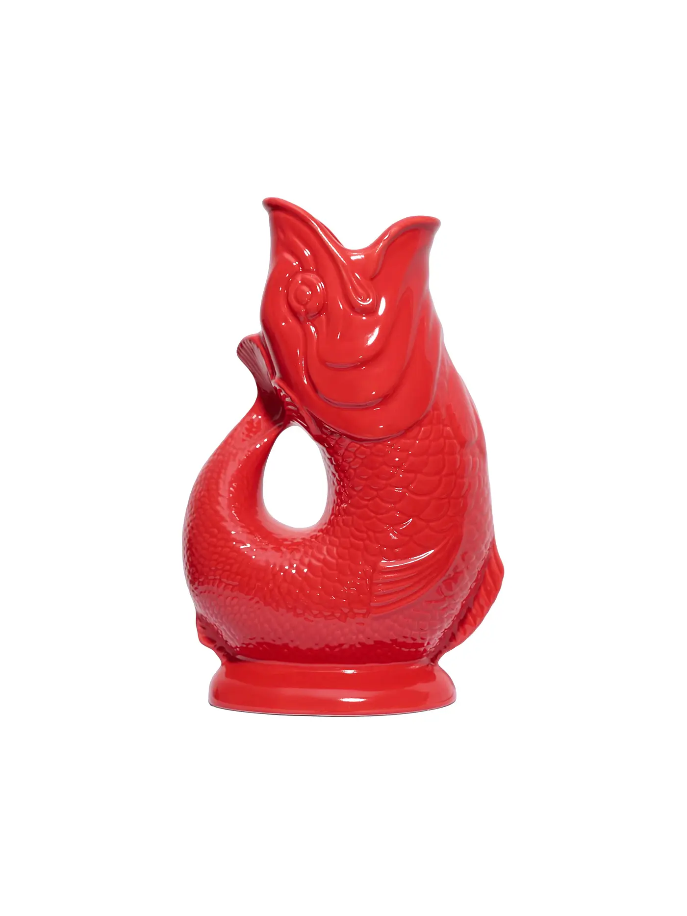 GLUCKIGLUCK | Karaffe 1,2l Turquoise XL | rot